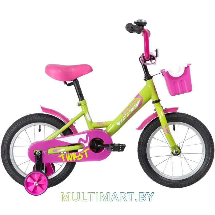 Детский велосипед Novatrack Twist 141TWIST.GNP20 (зеленый, 2020)